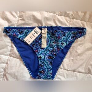 Hollister NWT Paisley Print Bikini Bottom